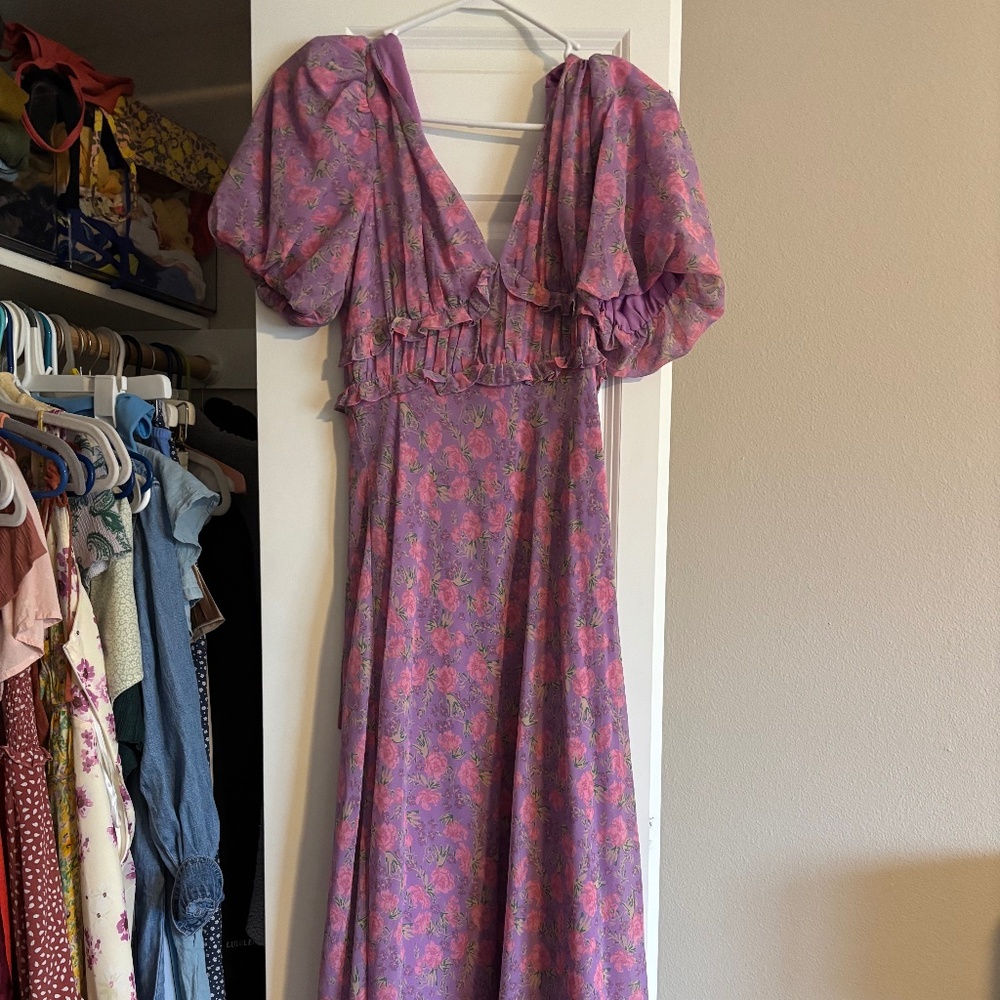 ASTR the Label Esperanza Puff Sleeve Dress